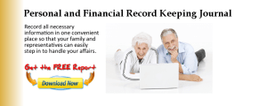 Personal and Financial Record Keeping Journal