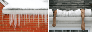 Ice dam on your roof?